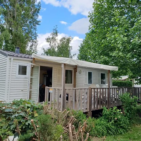 مكان تخييم Mobilhomes Cozy 2 Ou 3 En Bordure D'etang 3 Etoiles Ivry-la-Bataille