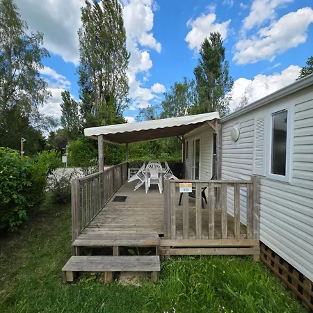 Кемпинг Sejour Normandie - 2 Mobilhomes Premium 3ch-6p Et 2ch-4p Avec Clim, Tv & Wifi Dans L'eure Ivry-la-Bataille